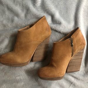 Carmel Colored Booties
